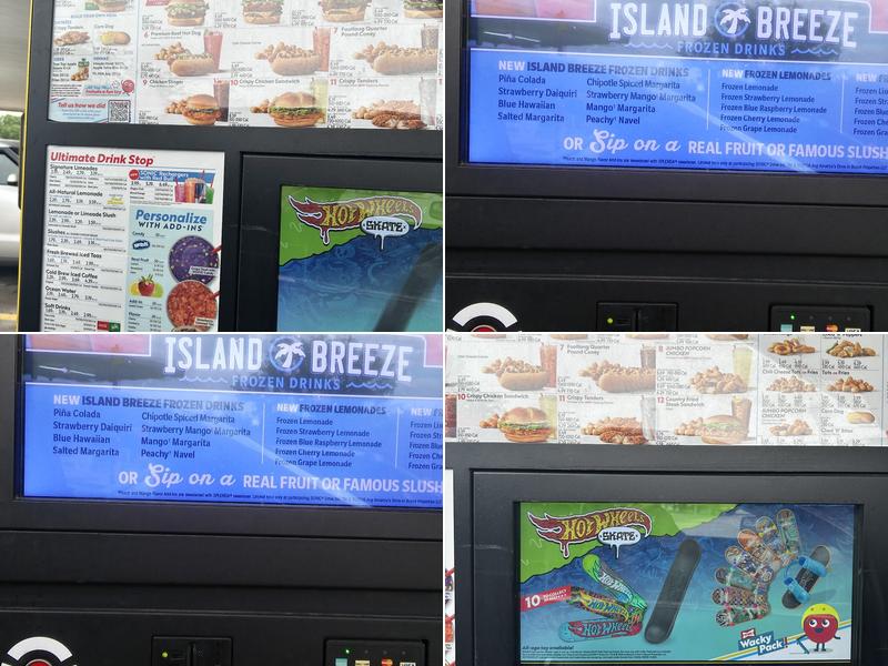 Sonic Drive-In Menu