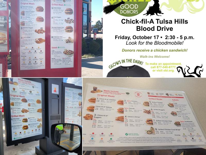 Chick-fil-A Menu