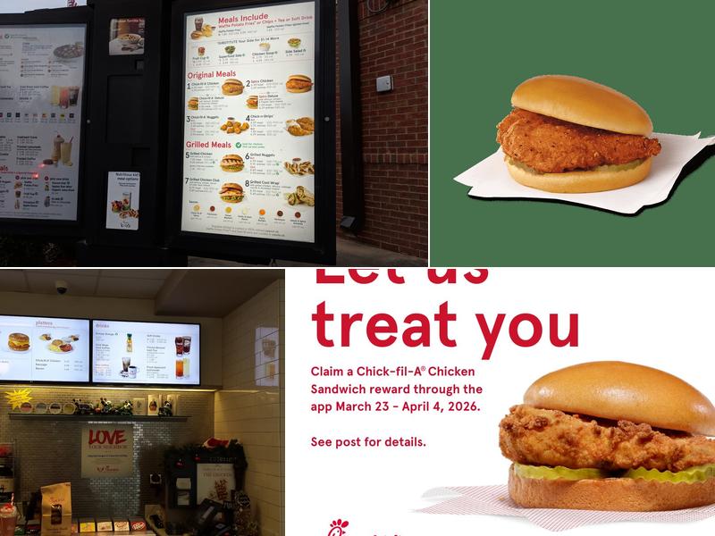 Chick-fil-A Menu