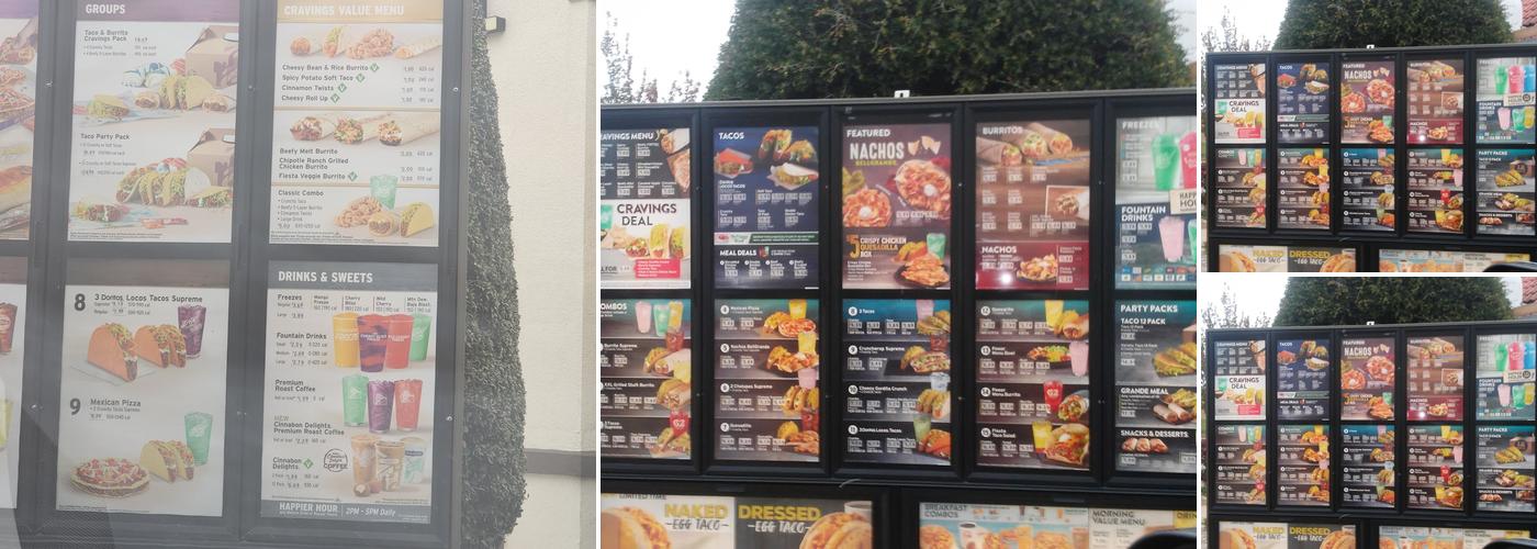 Taco Bell Menu