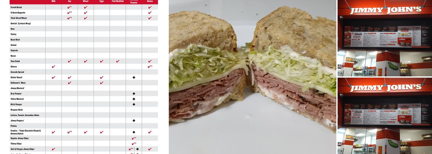 Jimmy John's Menu