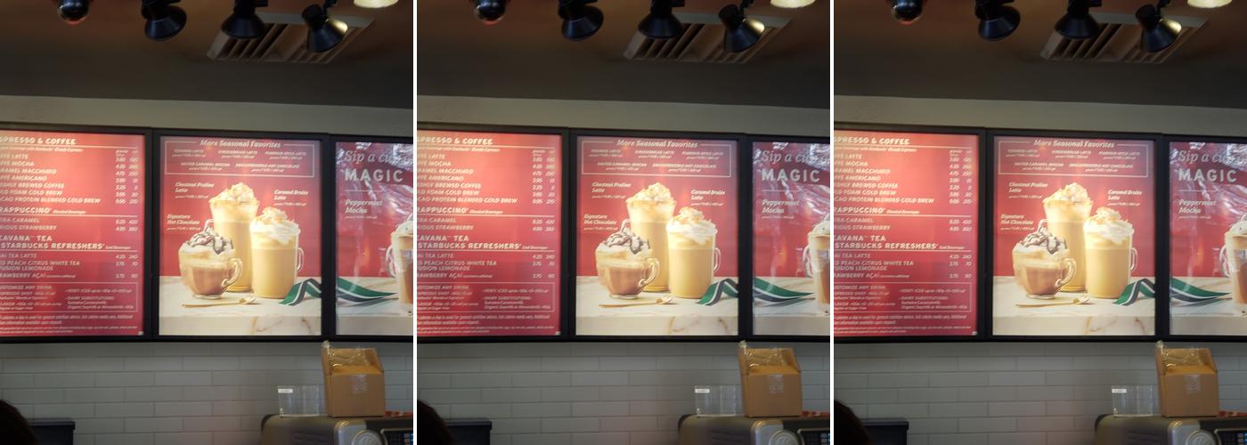 Starbucks Menu