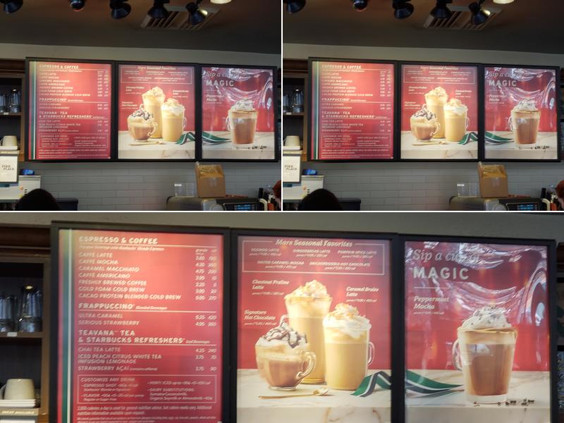 Starbucks Menu