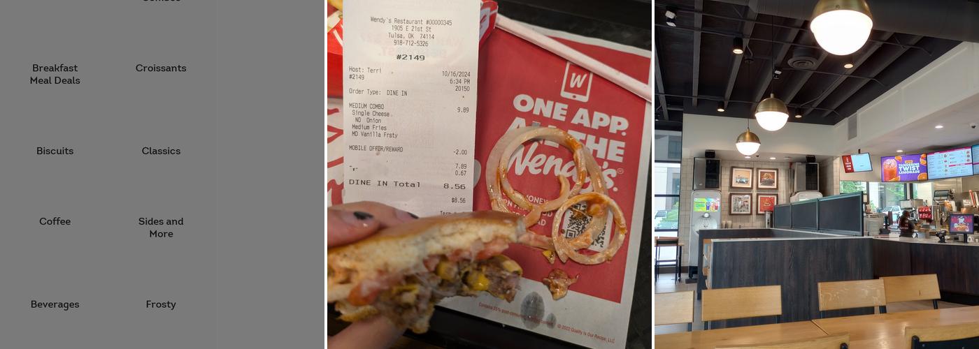 Wendy's Menu