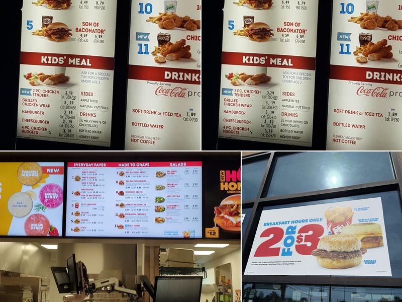 Wendy's Menu