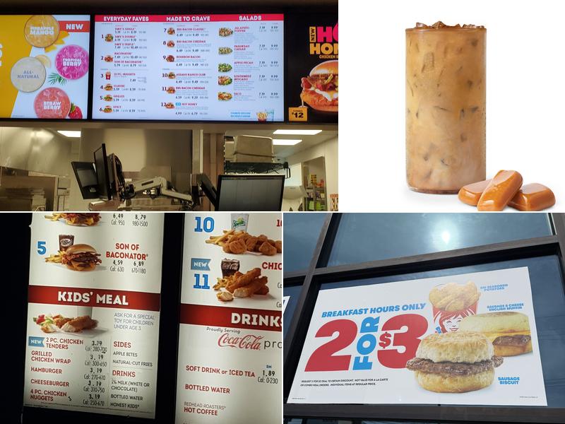 Wendy's Menu