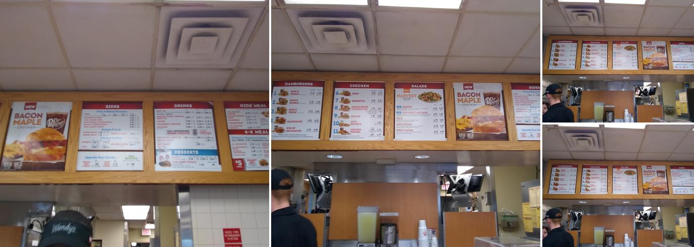 Wendy's Menu