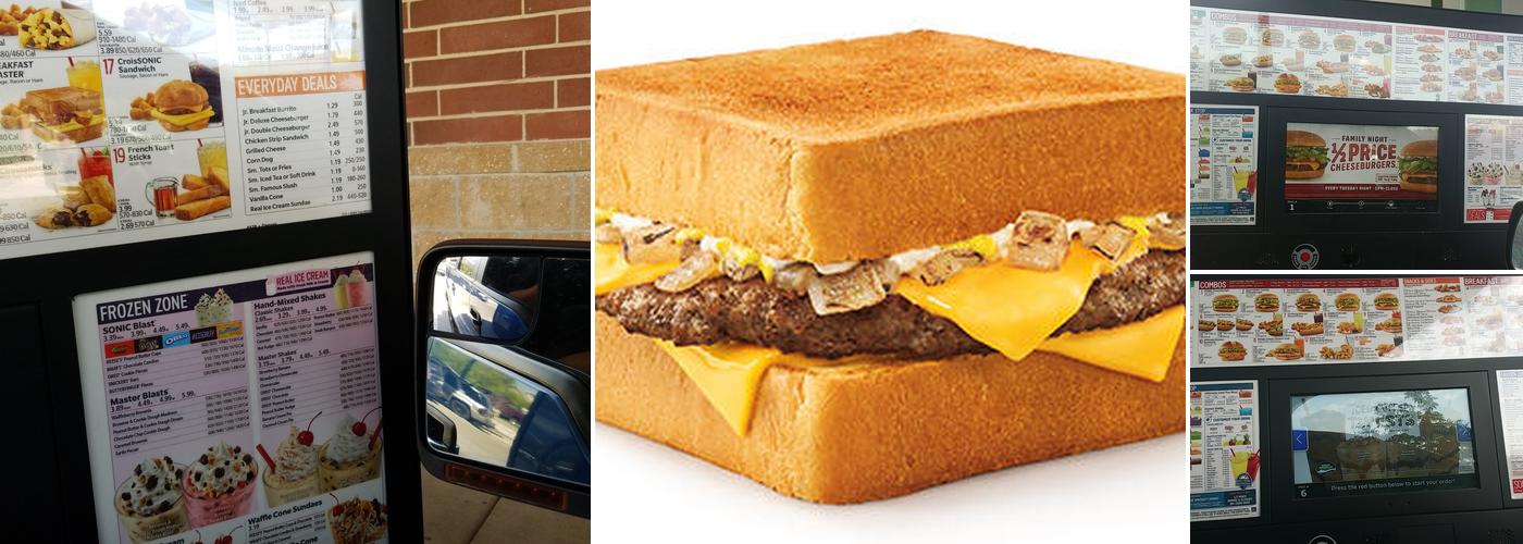 Sonic Drive-In Menu
