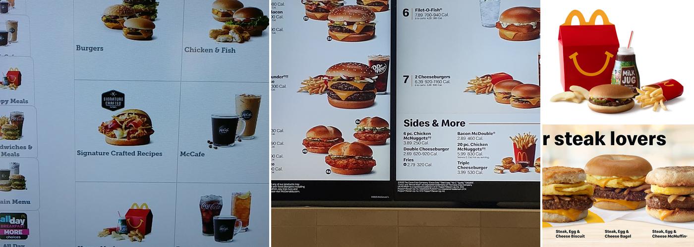 McDonald's Menu