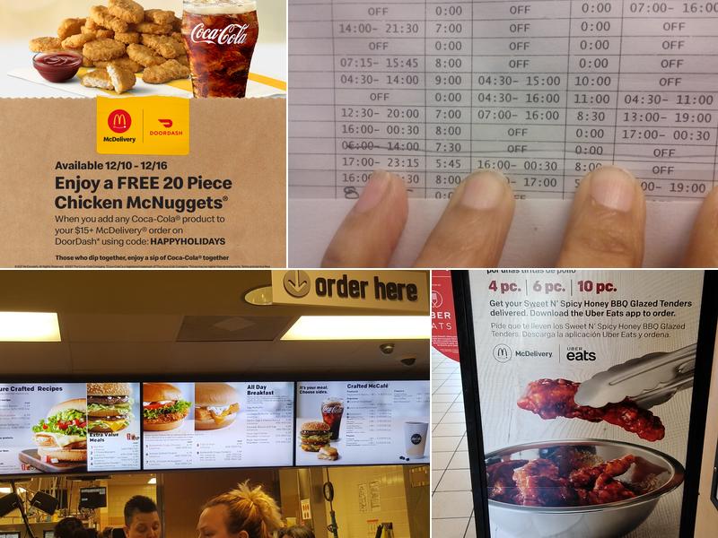 McDonald's Menu