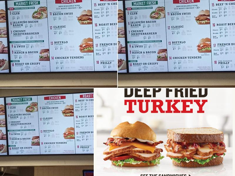 Arby's Menu