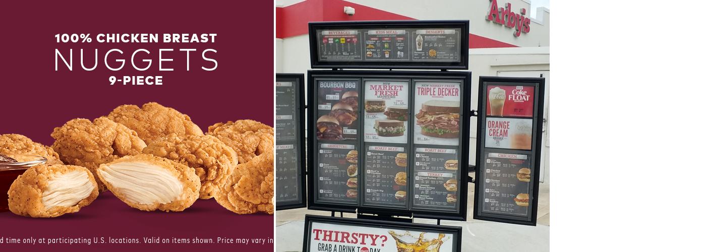 Arby's Menu