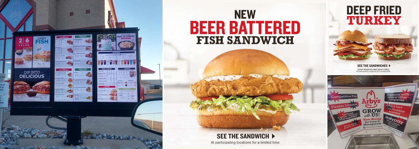Arby's Menu