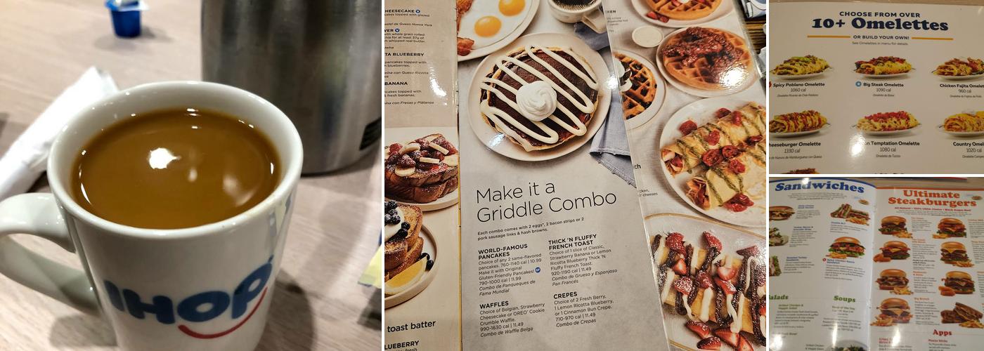 IHOP Menu