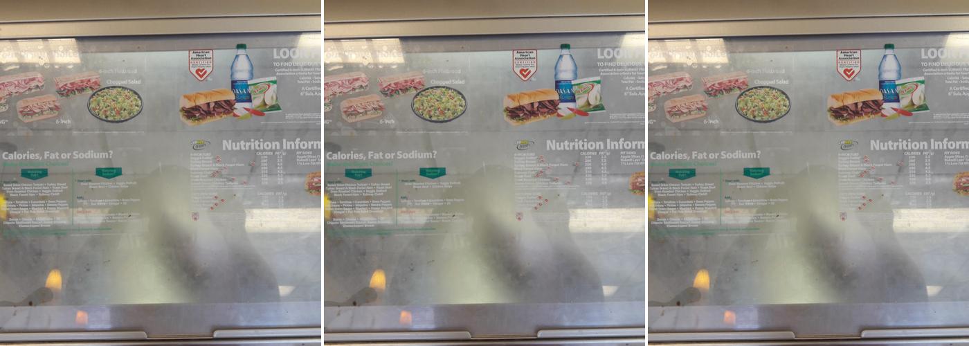 Subway Menu