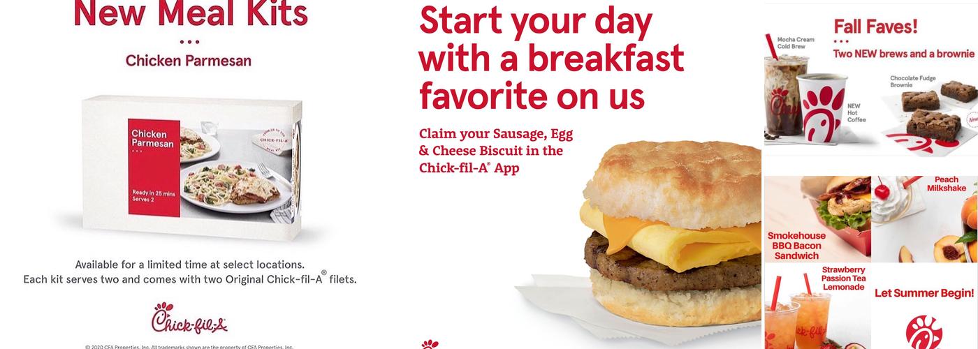 Chick-fil-A Menu