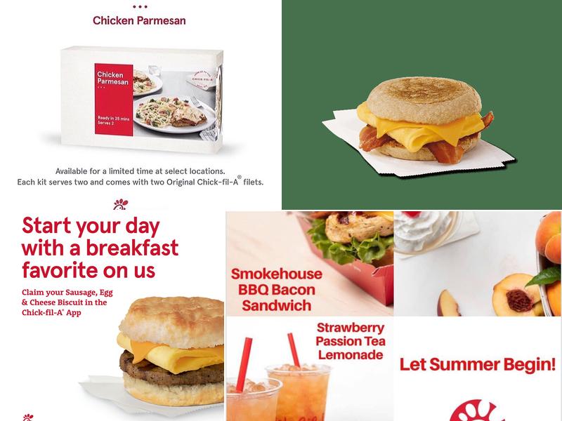 Chick-fil-A Menu