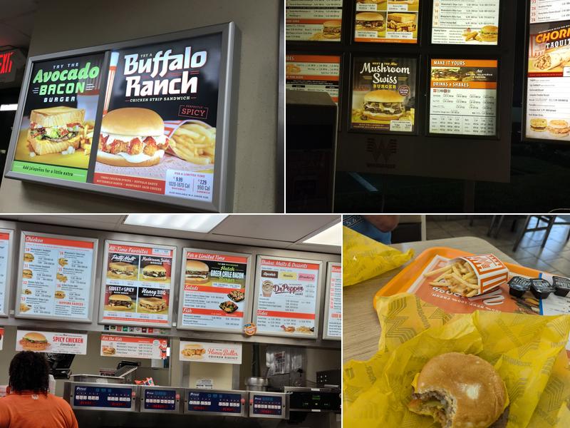 Whataburger Menu