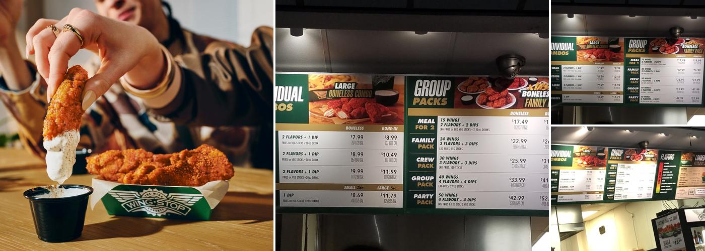 Wingstop Menu