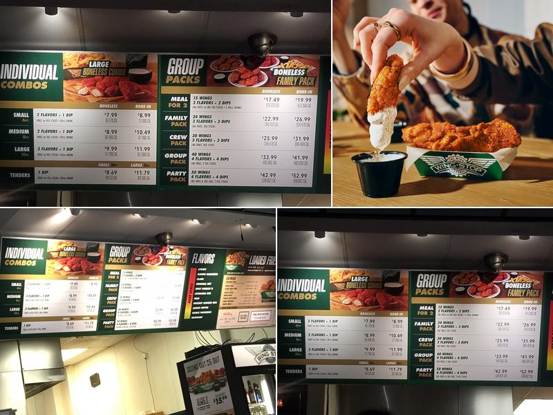 Wingstop Menu