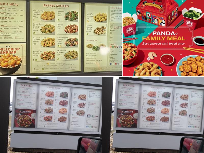 Panda Express Menu