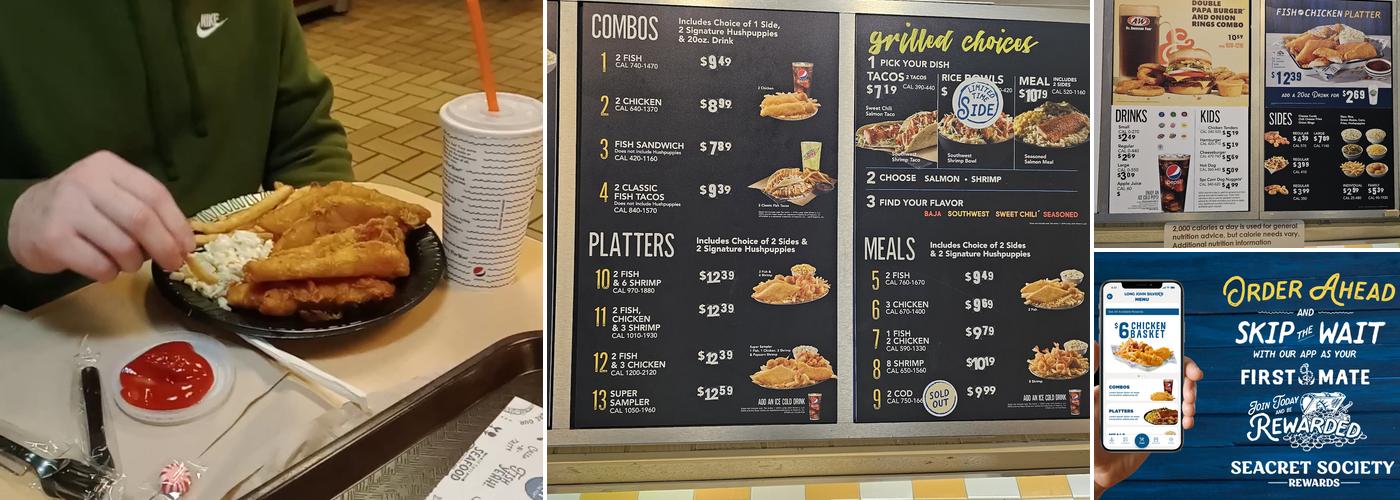 Long John Silver's | A&W Menu