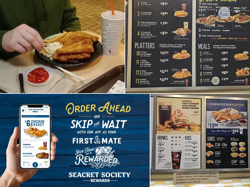 Long John Silver's | A&W Menu