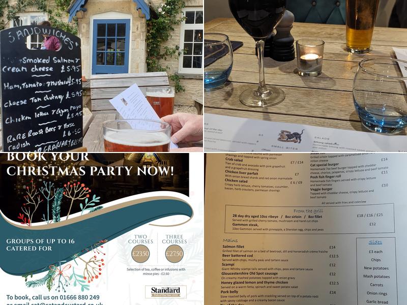 Cat & Custard Pot Inn Menu