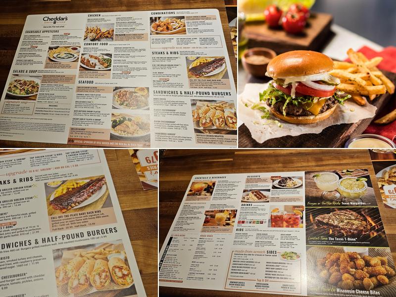 Cheddar's Scratch Kitchen Menu