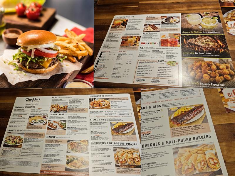 Cheddar's Scratch Kitchen Menu
