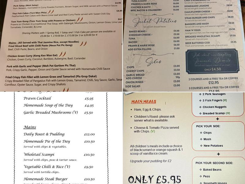 The George Menu