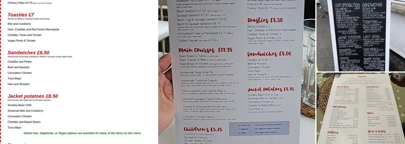 Edelweiss Cafe Menu