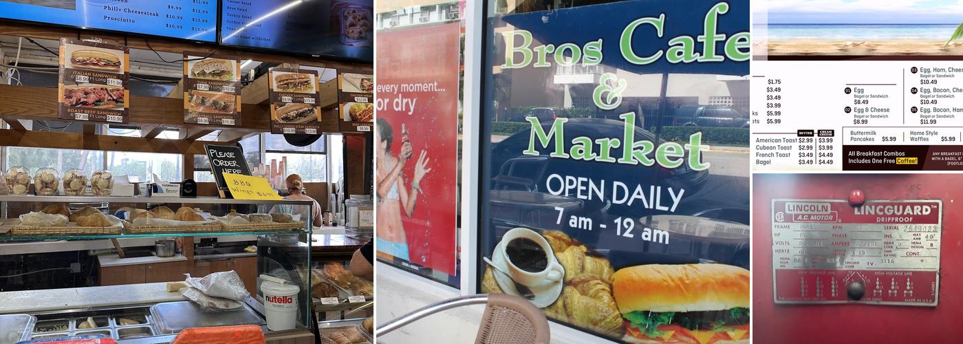Bros Cafe Market Menu