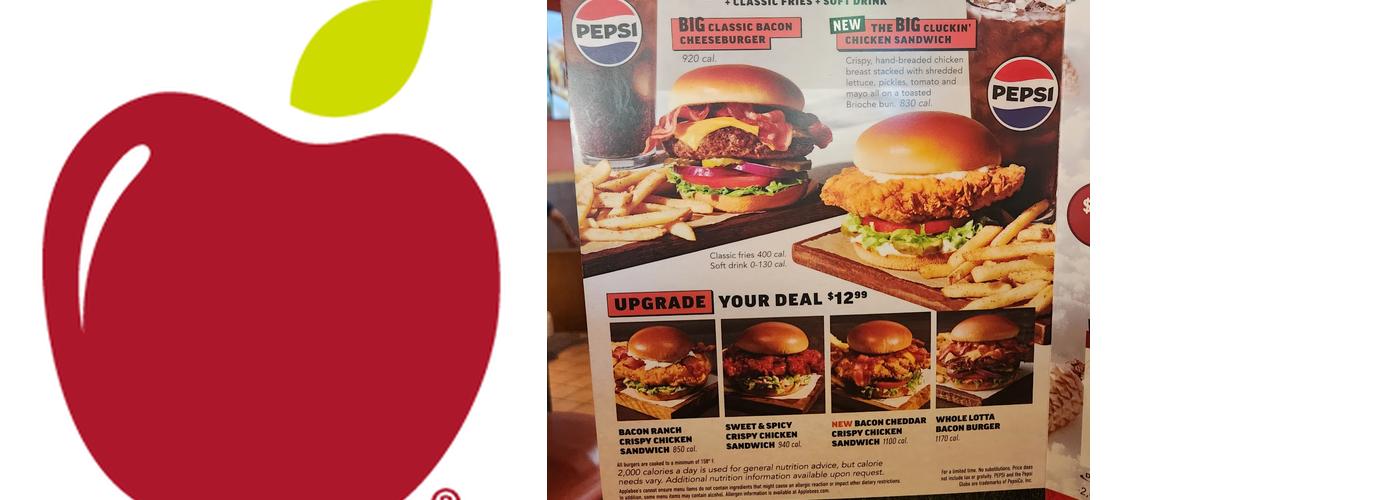 Applebee's Grill + Bar Menu
