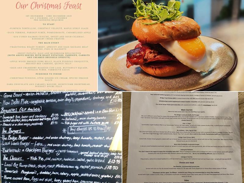 The Bridge Inn Menu