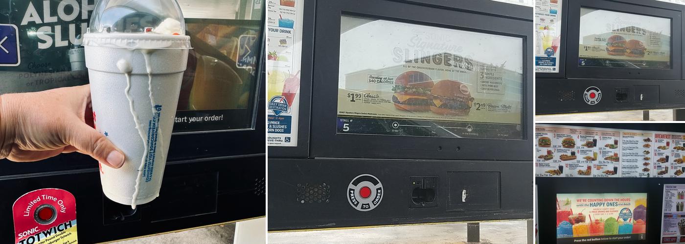 Sonic Drive-In Menu