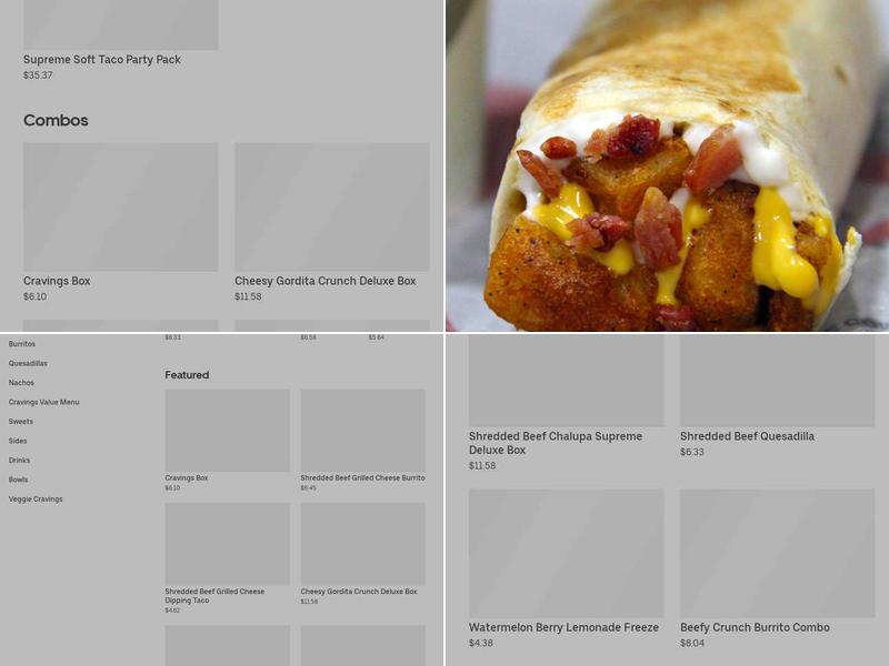 Taco Bell Menu