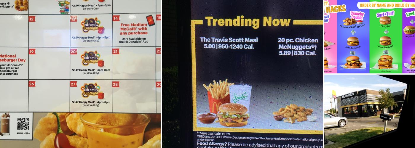 McDonald's Menu