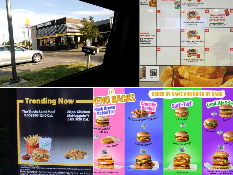 McDonald's Menu