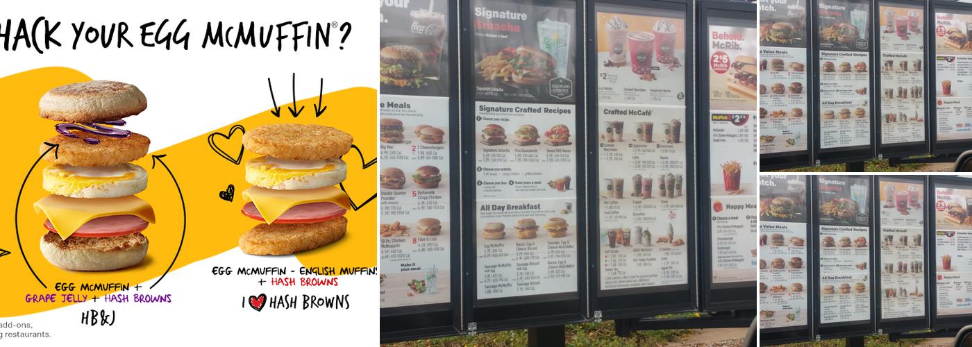 McDonald's Menu