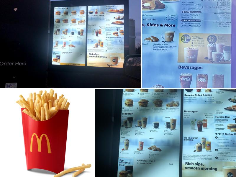 McDonald's Menu