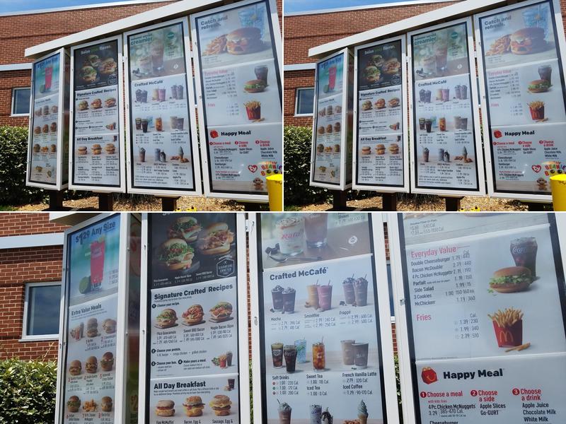 McDonald's Menu