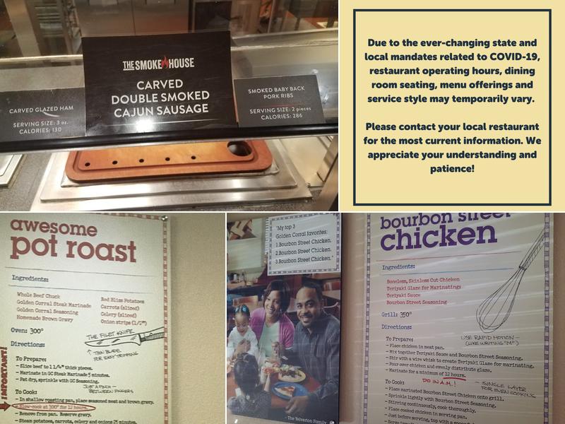 Golden Corral Buffet & Grill Menu