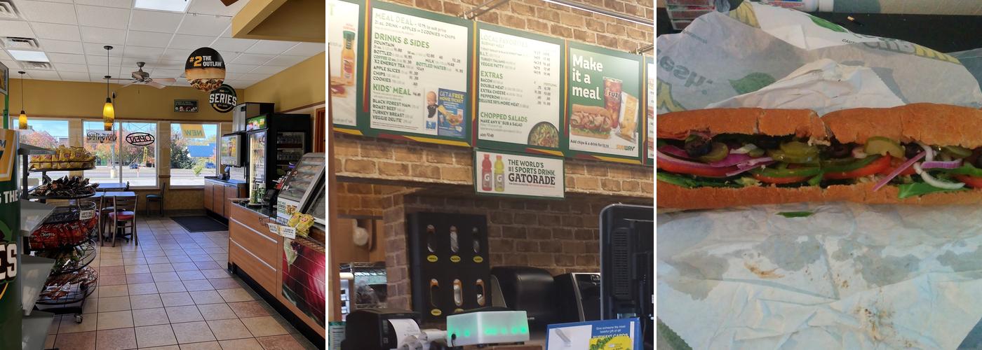 Subway Menu