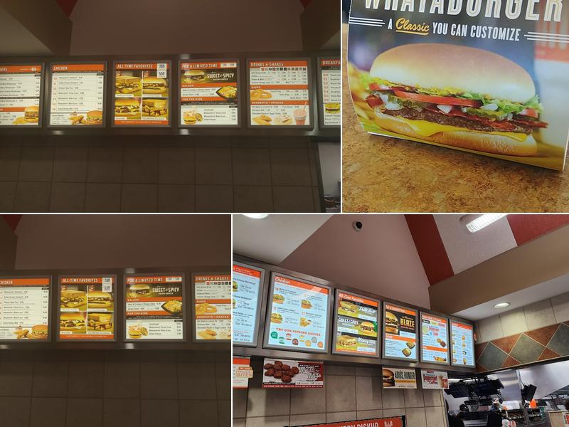 Whataburger Menu
