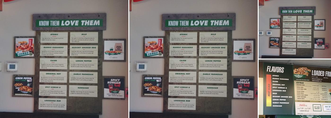 Wingstop Menu
