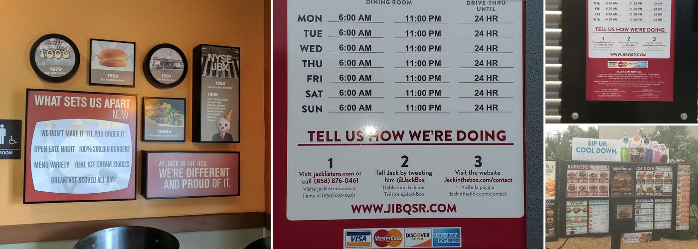 Jack In The Box Menu