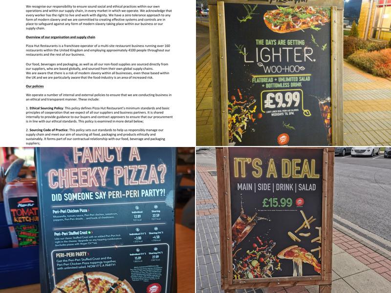 Pizza Hut Restaurants Menu
