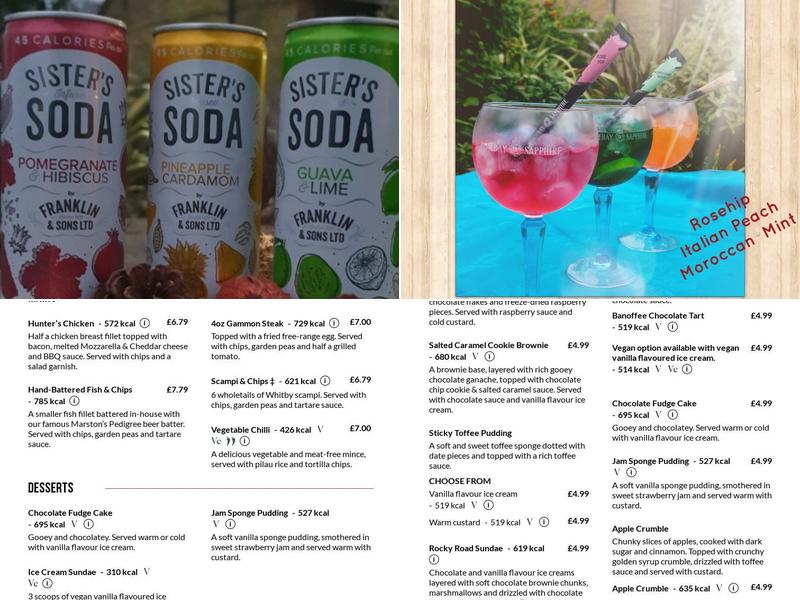 Plough & Barleycorn Menu