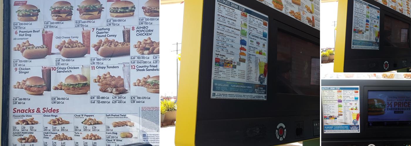 Sonic Drive-In Menu